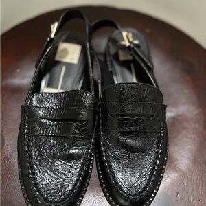 Dolce Vita Black Textured Men's Loafers